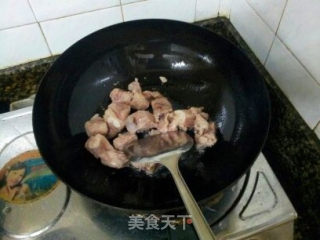 杏鲍菇烧排骨的做法步骤：4