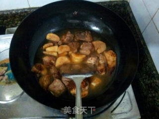 杏鲍菇烧排骨的做法步骤：8