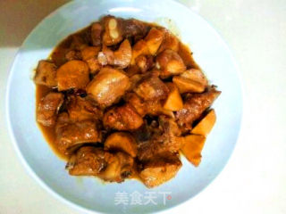 杏鲍菇烧排骨的做法步骤：10