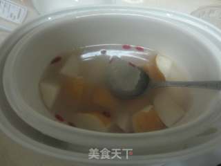清咽润肺民间古方——川贝炖雪梨的做法步骤：8