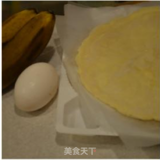 快手香蕉派的做法步骤：1