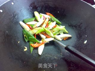 京葱爆牛肉的做法步骤：7