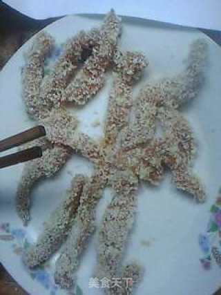 香酥鸡柳的做法步骤：3