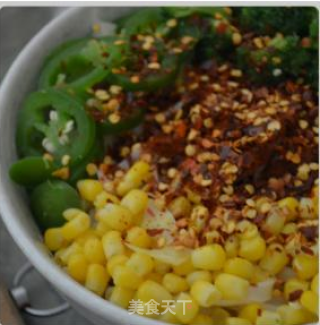 油泼面的做法步骤：6