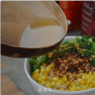 油泼面的做法步骤：7