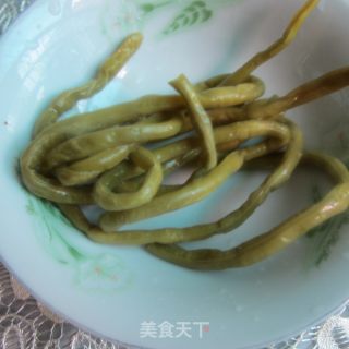 酸豆角汤的做法步骤：1