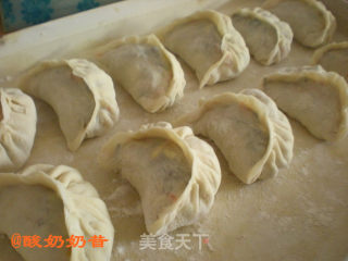 减肥美食之----素馅煎饺的做法步骤：9