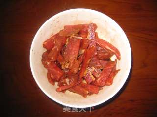 杏鲍菇炒牛肉的做法步骤：2
