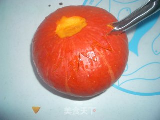 溢香桂花南瓜盅的做法步骤：2
