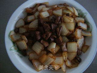 圆葱烧猪肝的做法步骤：15
