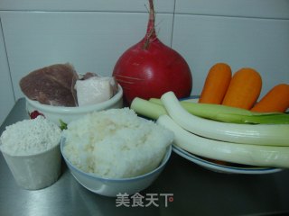 鲜肉蔬菜丸子的做法步骤：1
