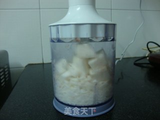鲜肉蔬菜丸子的做法步骤：9