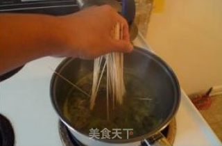 黄瓜鸡蛋面的做法步骤：6