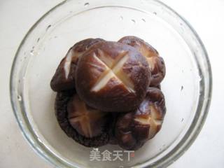 蚝油扒花菇的做法步骤：3