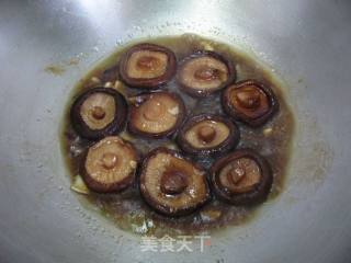 蚝油扒花菇的做法步骤：8