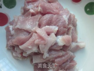 长豆角炒肉的做法步骤：2