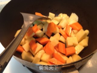 土豆咖喱的做法步骤：5