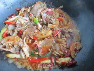 干锅牛头肉——新疆味道的做法步骤：11