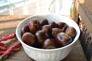 把诱惑带回家-【糖炒栗】的做法步骤：1