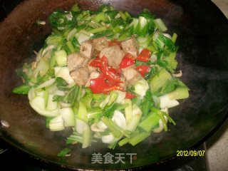 ✿回锅豆腐✿的做法步骤：6