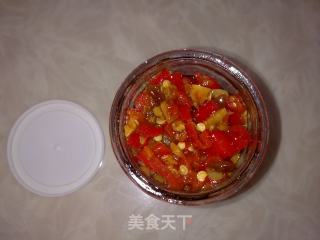 蒜香辣椒酱（学习酒鬼老狼师傅做的）的做法步骤：9