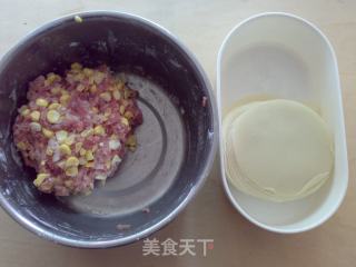 金银玉米饼的做法步骤：3