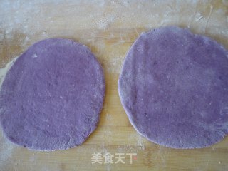 紫薯菊花卷的做法步骤：8