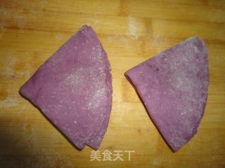 紫薯菊花卷的做法步骤：11