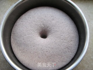 黑米面麦穗素馅包的做法步骤：7