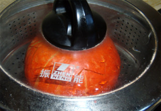 多彩杂蔬南瓜盅的做法步骤：12