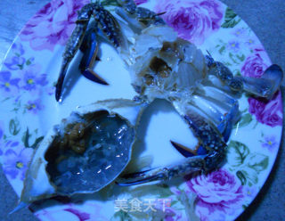 芙蓉蒸蟹的做法步骤：3