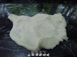 抹茶蜜豆冰皮月饼的做法步骤：8