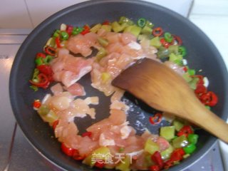 杂粮鲜香鸡丁包的做法步骤：7