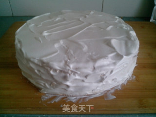 【菜板上DIY水果蛋糕】——详解的做法步骤：12