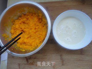 松软南瓜发糕的做法步骤：5