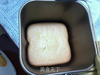 面包机版 戚风蛋糕的做法步骤：4