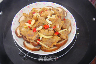 腐乳香菇蒸排骨的做法步骤：11