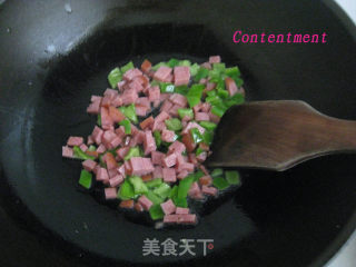 芝士炒米的做法步骤：6