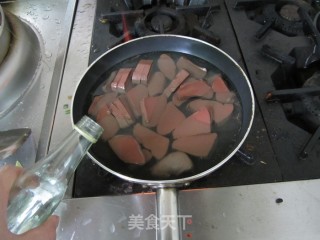 私房烩猪血的做法步骤：2