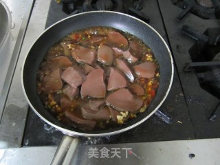 私房烩猪血的做法步骤：5