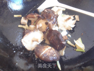 简单的美味——【香菇烧油菜】的做法步骤：8