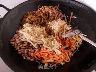 素炒八宝菜的做法步骤：8