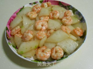冬瓜虾仁的做法步骤：6