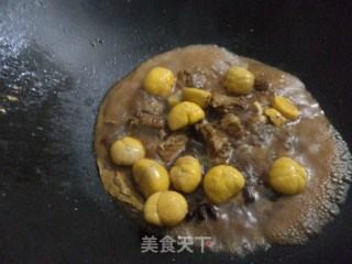 栗子红烧排骨的做法步骤：9