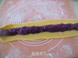 黄金紫薯卷--【附紫薯馅制作】的做法步骤：14