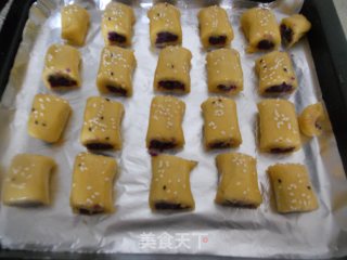 黄金紫薯卷--【附紫薯馅制作】的做法步骤：17