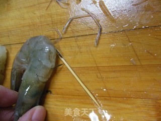 白灼爱心虾的做法步骤：2