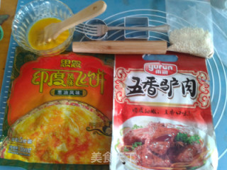 五香驴肉酥的做法步骤：1