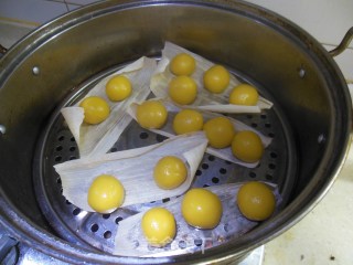 南瓜莲蓉糯米滋——超级Q弹小点心的做法步骤：11