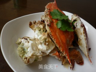 姜油炒螃蟹的做法步骤：6